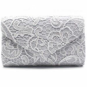 Silver Envelope Clutch, Formal Silver Clutch NWT